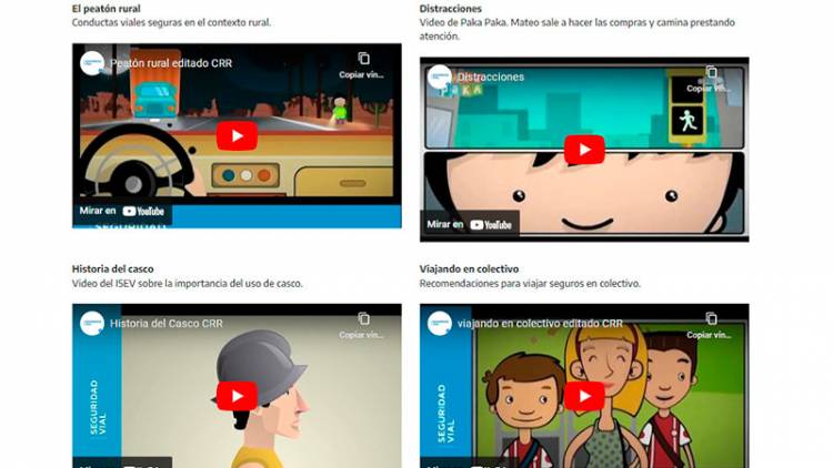 EN TODO EL PAÍS PRESENTARON PROGRAMA DE CONTENIDOS EN EDUCACIÓN VIAL PARA TRABAJAR EN LAS AULAS