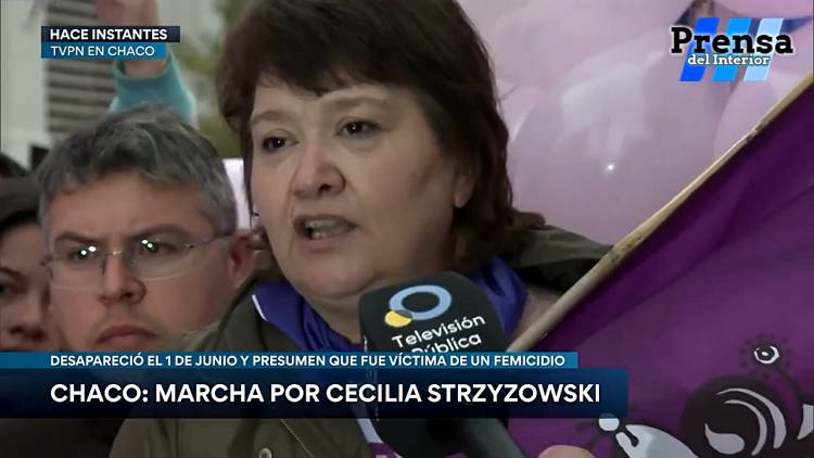 CHACO: MARCHA POR CECILIA STRZYZOWSKI