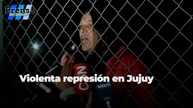 JUJUY: 170 HERIDOS Y AL MENOS 68 DETENIDOS