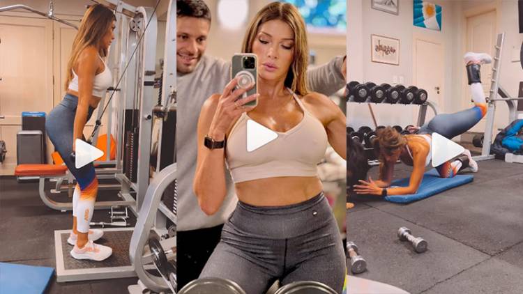 CATHERINE FULOP MOSTRÓ SUS EJERCICIOS EN UN VIDEO Y DEJÓ UN CONSEJO PARA EL MES DE JULIO