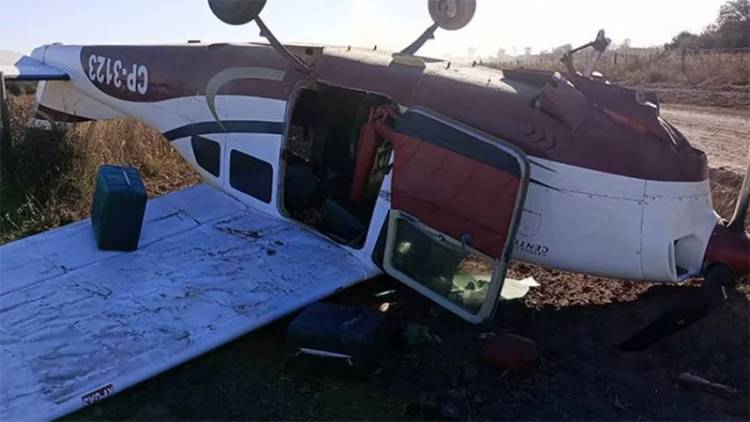 AVIONETA ESTRELLADA EN CHACO: INVESTIGAN SI LA COCAÍNA ERA DE UN CARTEL TRANSNACIONAL