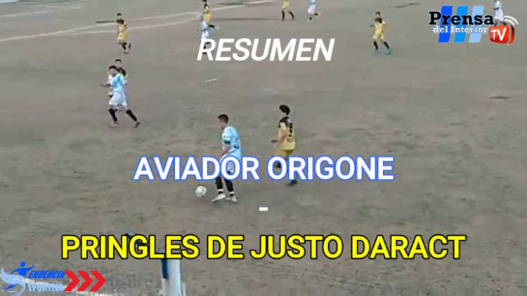 RESUMEN: AVIADOR ORIGONE - PRINGLES JD