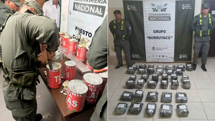 TUCUMÁN: HALLARON 13 KILOS DE COCAÍNA ESCONDIDOS DENTRO DE LATAS DE PINTURAS PARA TELAS