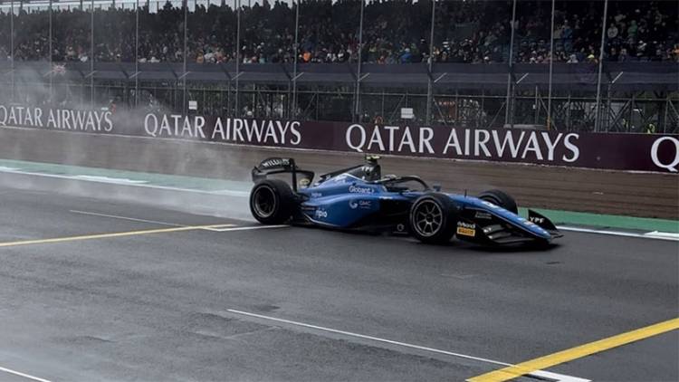 CERRANDO UN FIN DE SEMANA SOÑADO EN SILVERSTONE, FRANCO COLAPINTO FUE CUARTO EN FÓRMULA 2