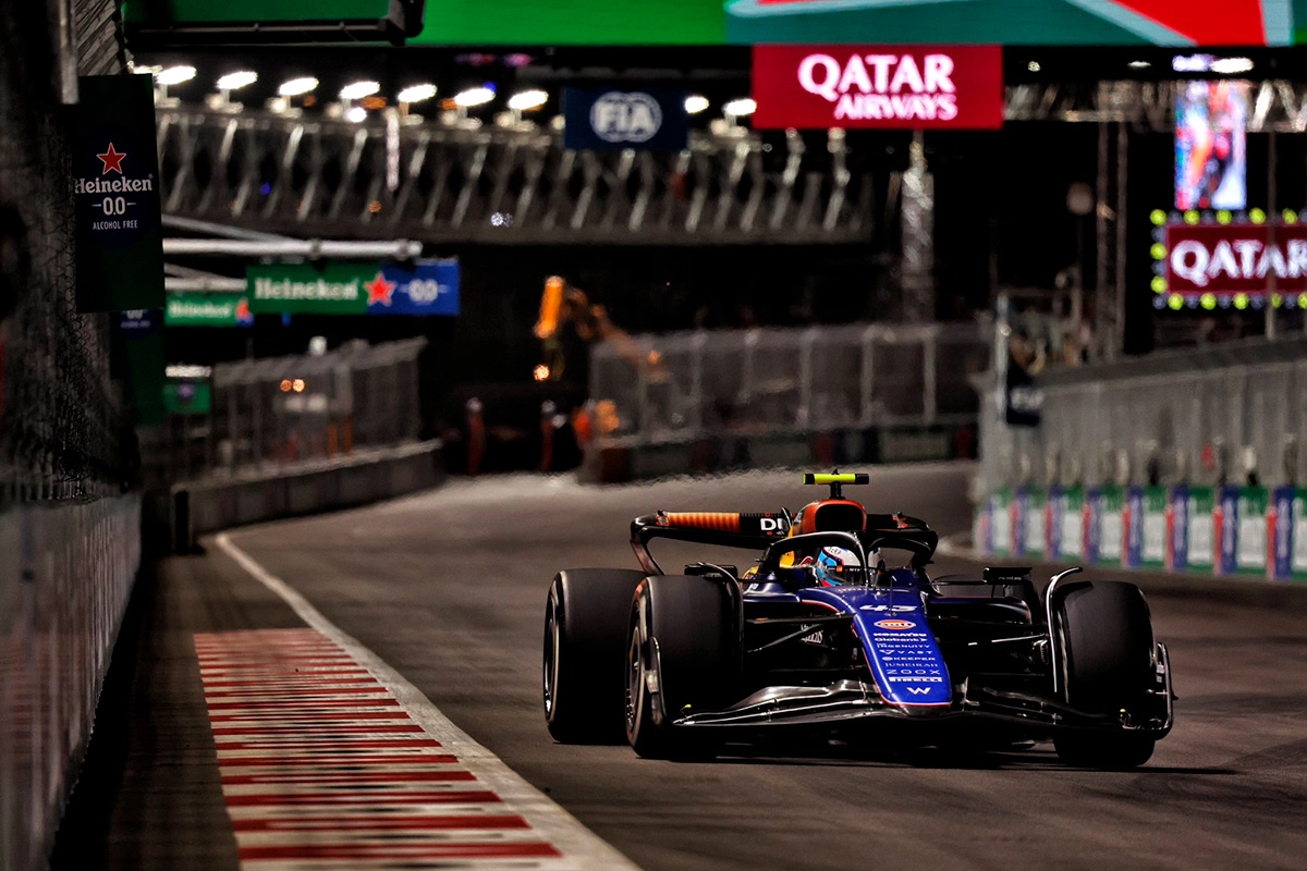 FÓRMULA 1: COLAPINTO LARGÓ ÚLTIMO Y TERMINÓ EN EL PUESTO 14 EN EL GRAN PREMIO DE LAS VEGAS