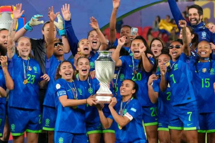 BRASIL CAMPEÓN DE LA COPA AMÉRICA FEMENINA DE FÚTBOL TRAS VENCER A COLOMBIA