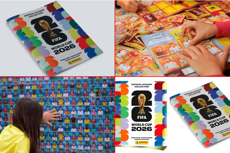 PANINI LANZÓ EL ÁLBUM DEL MUNDIAL 2026: RÉCORD DE 980 FIGURITAS