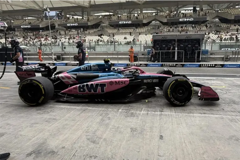 COLAPINTO FUE DÉCIMO EN LA FP1 DE ABU DABI EN EL CIERRE DE LA FÓRMULA 1