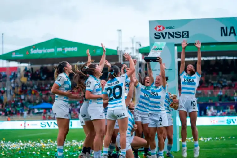 LAS YAGUARETÉS CAMPEONAS DEL SEVEN DE NAIROBI EN EL SVNS 2