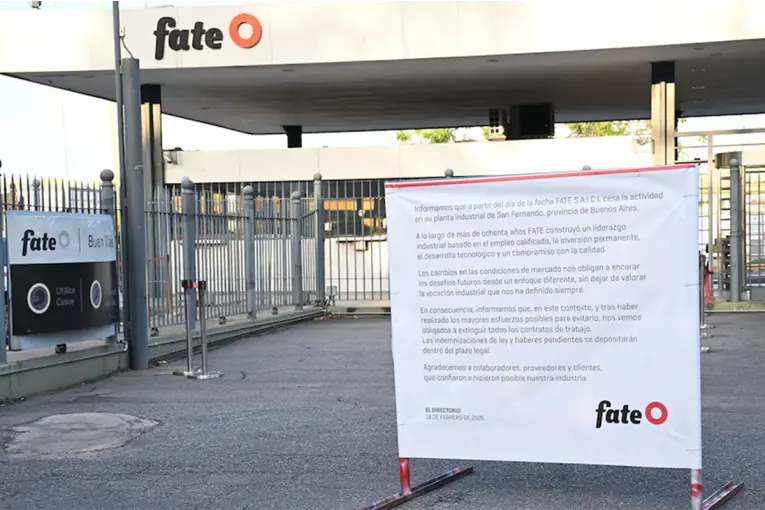 El Gobierno dictó conciliación obligatoria por 15 días tras el anuncio de cierre de Fate