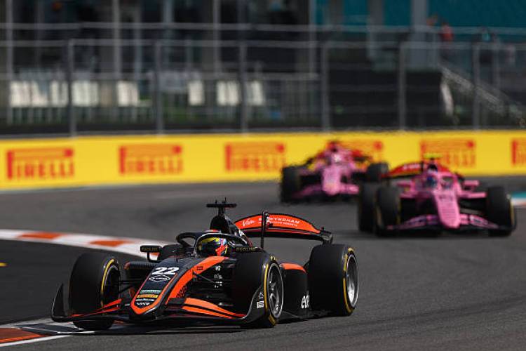 Varrone fue 4° en la Sprint de F2 en Miami y sumó sus primeros puntos