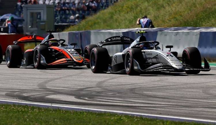 Nicolás Varrone completó el GP de Austria de Fórmula 2 y finalizó 17° en Spielberg