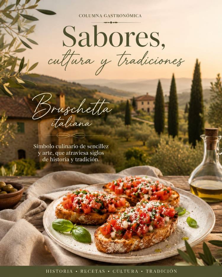 La bruschetta: historia, tradición italiana y la receta del clásico pan tostado