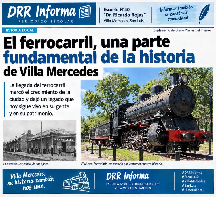 El ferrocarril y su legado en la historia de Villa Mercedes