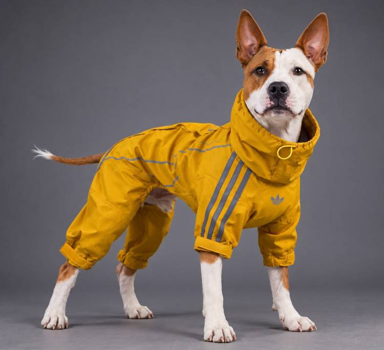 Glamour canino: Adidas y la tendencia de vestir a las mascotas